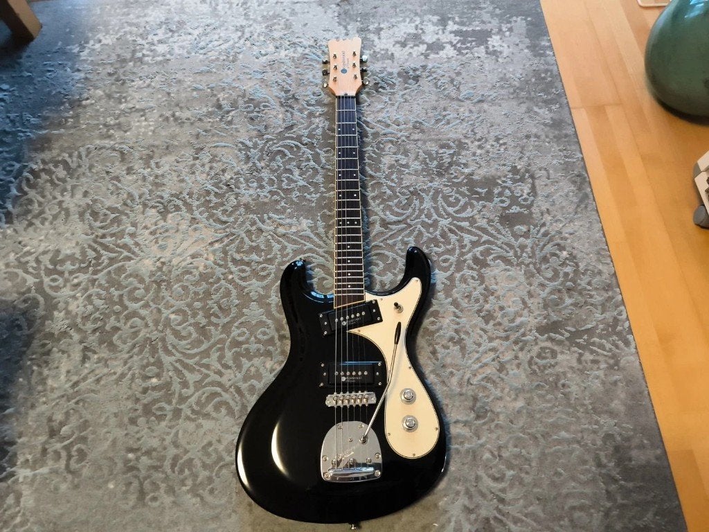Eastwood Sidejack Pro DLX Gitarre (Mosrite / Hi Flier), Ophalen of Verzenden, Gebruikt, Solid body, Overige merken