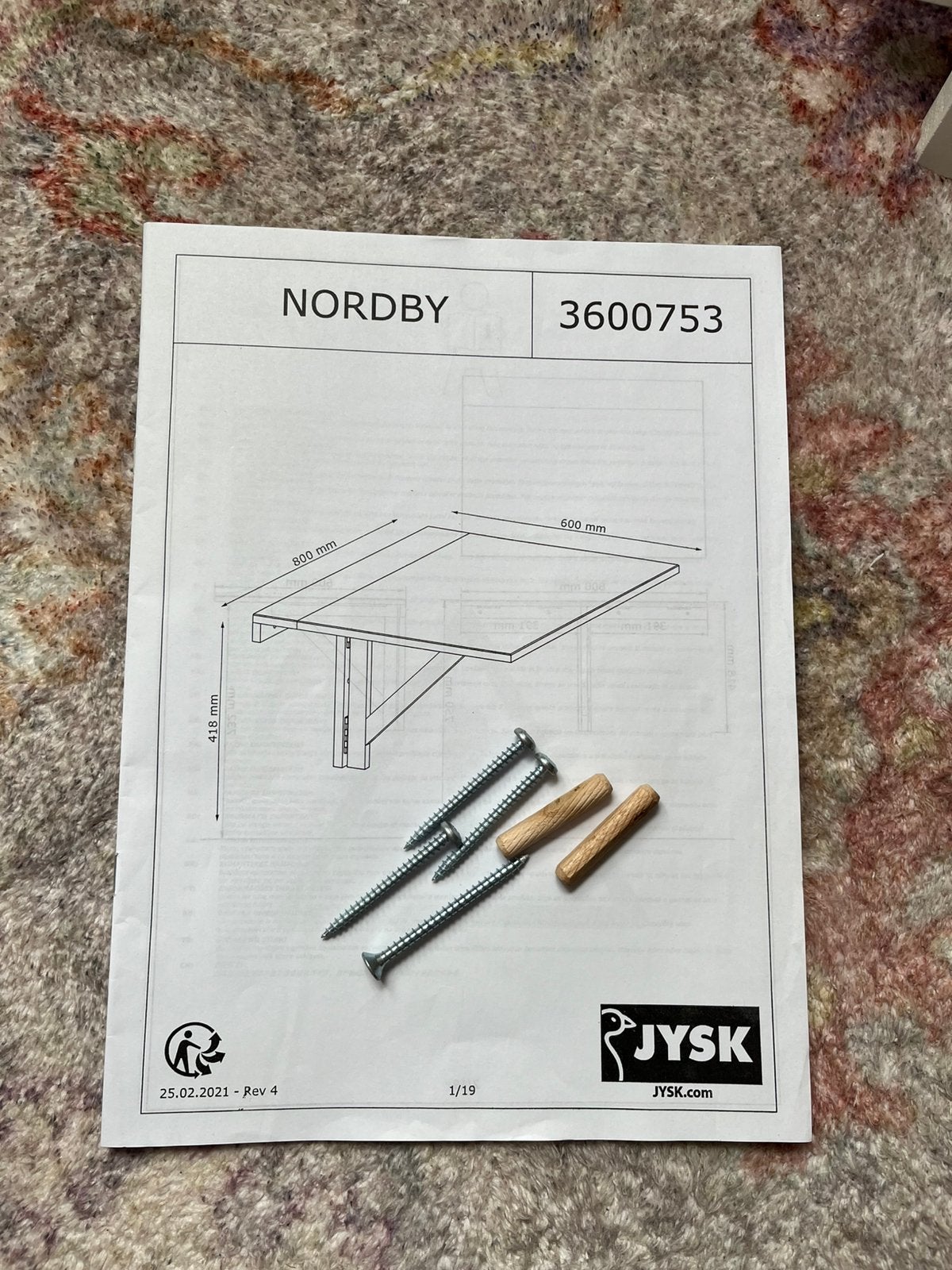 Klap bureau voor aan de muur, Huis en Inrichting, Ophalen, Zo goed als nieuw