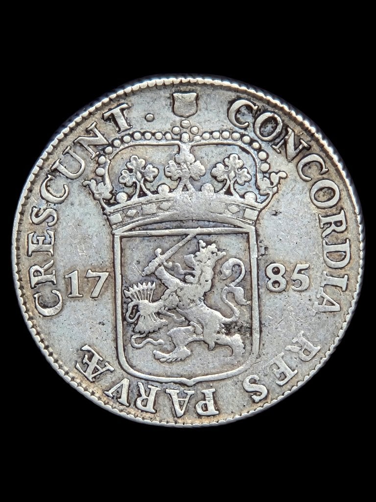 Zilveren Dukaat Utrecht 1785, Vóór koninkrijk, Zilver, Losse munt, Overige waardes