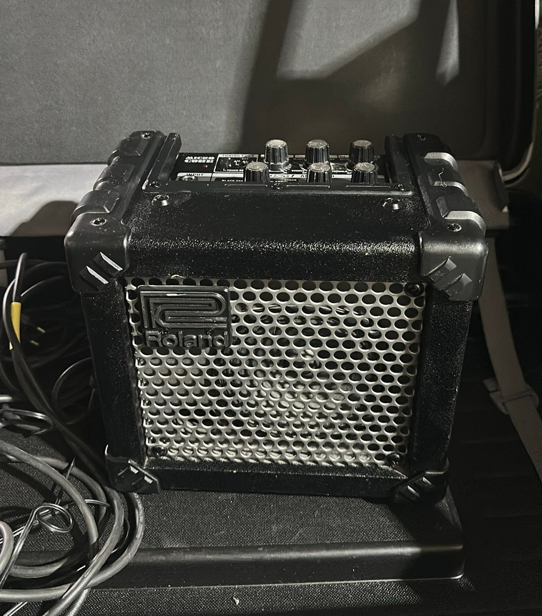 Roland micro Cube gitaarversterker, Ophalen, Gebruikt, Minder dan 50 watt