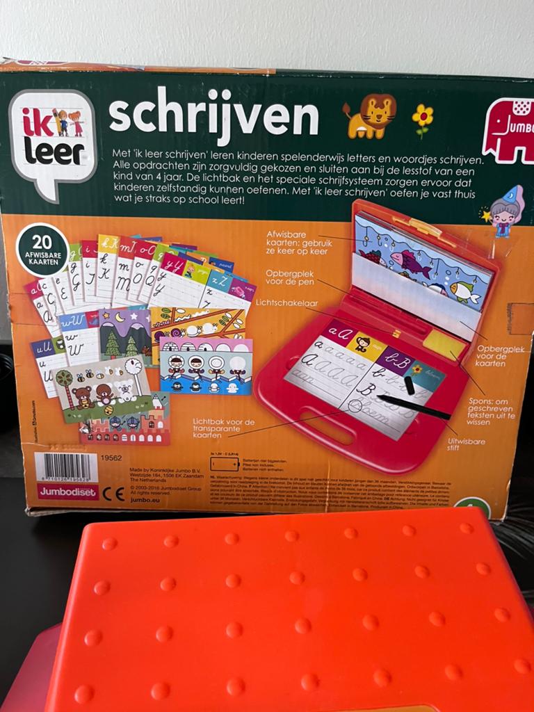 Ik leer schrijven tablet-lichtbak, Ophalen of Verzenden, Zo goed als nieuw