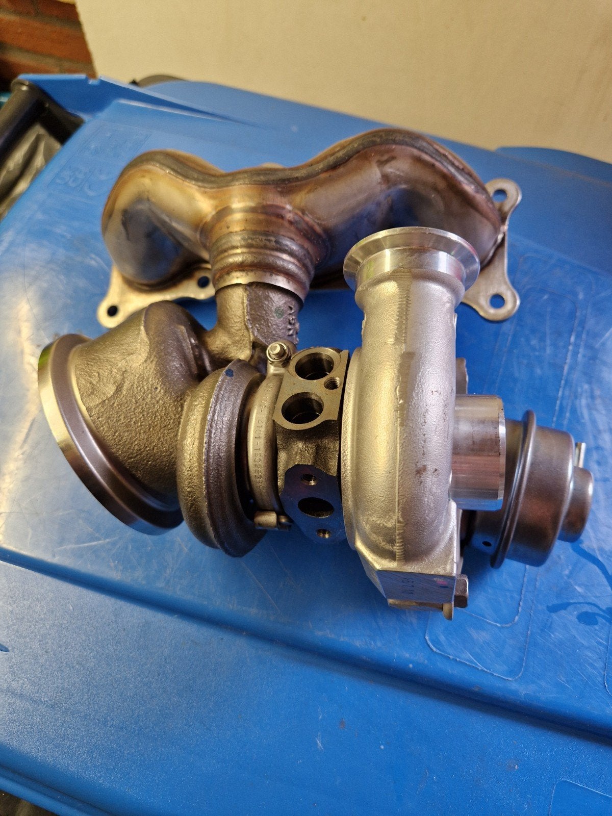 Te koop een voorste turbo voor de N54 of N63 motor van BMW, Ophalen of Verzenden, Nieuw, BMW