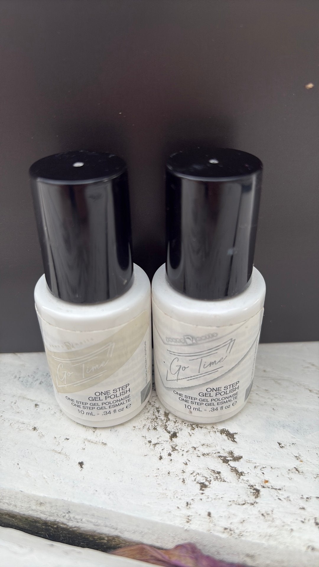 Young Nails Go Time One Step Gel Polish  - 2 stuks, Wit, Ophalen of Verzenden, Zo goed als nieuw, Handen en Nagels