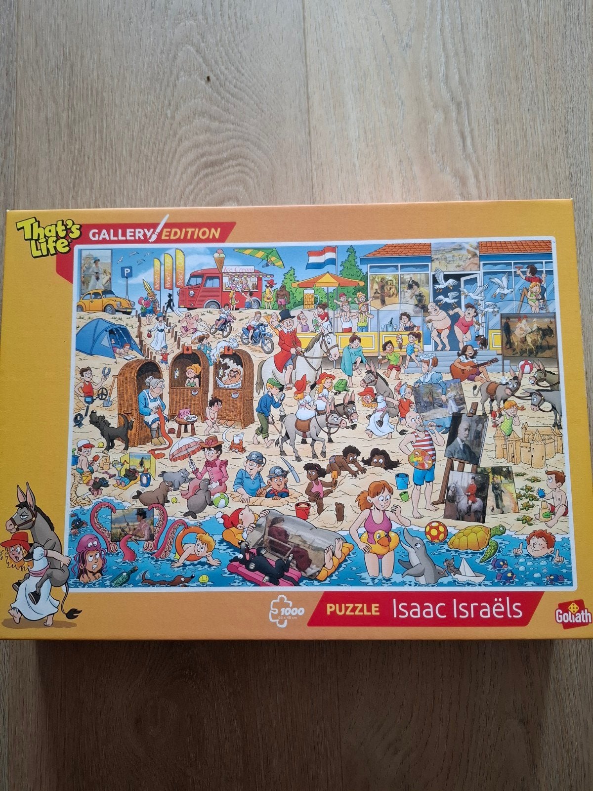 LEGPUZZEL 1000 STUKJES., Ophalen of Verzenden, 500 t/m 1500 stukjes, Zo goed als nieuw