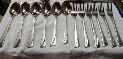 bestek 18 /0 edelstaal rostfrei 24 delig, Huis en Inrichting, Keuken | Bestek, Ophalen of Verzenden, 'T Olde Gre-j, Info@toldegrej.nl