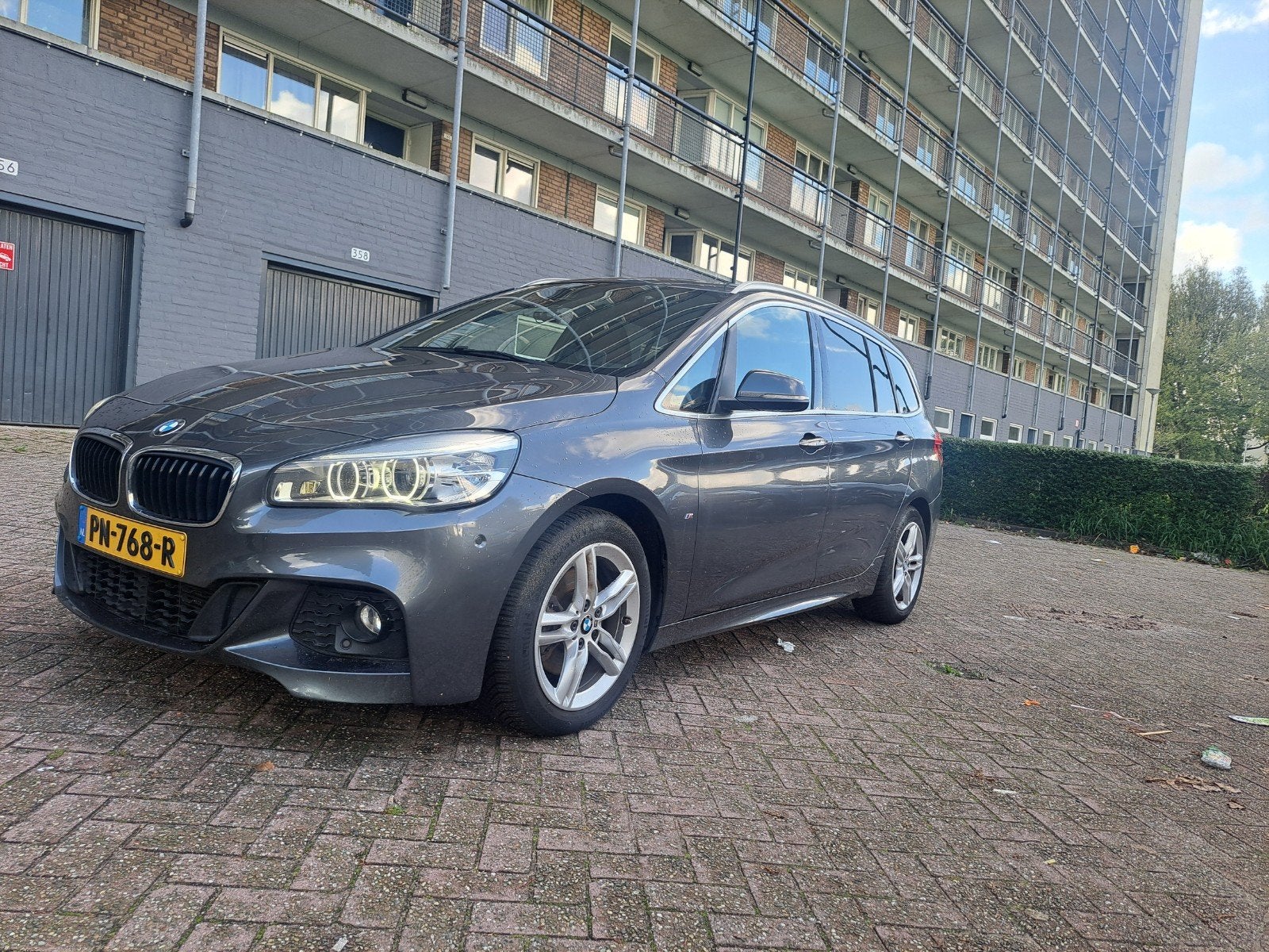 BMW 2-Serie Gran Tourer 218i 136pk Aut 5p. 2017 Grijs, 136 pk, 2-Serie Gran Tourer, Origineel Nederlands, 75 €/maand
