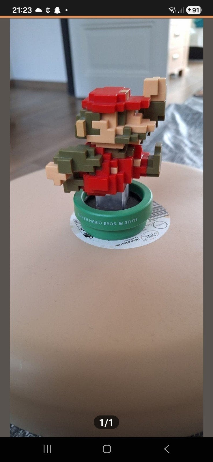 Mario 30 jarig bestaan, Ophalen