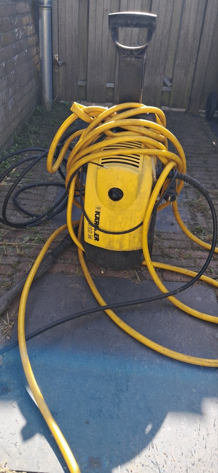 Handgrasmaaier Husqvarna en Karcher hogedrukreiniger, Tuin en Terras, Ophalen of Verzenden