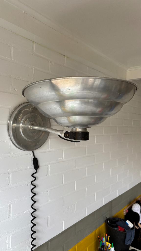 Retro wandlamp, Verzamelen, Retro, Ophalen of Verzenden, Huis en Inrichting