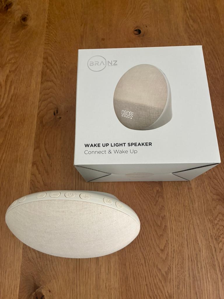 BRAINZ Wake Up Light Speaker - Nieuw in doos, Ophalen of Verzenden, Nieuw, Overige typen