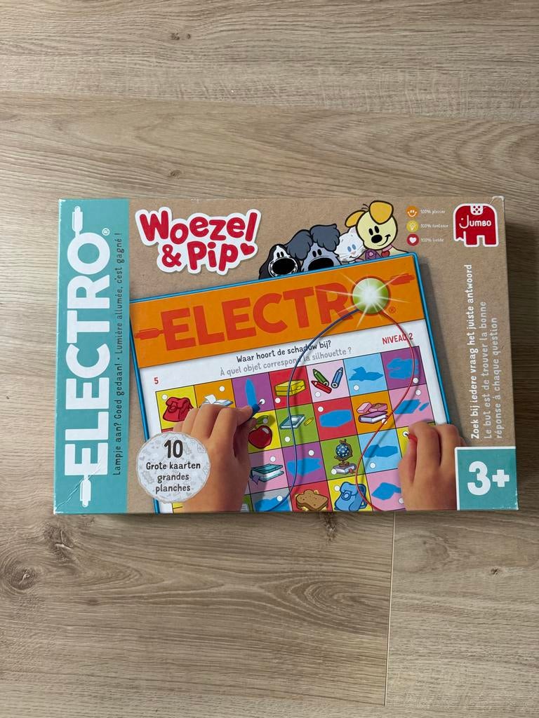 Woezel & Pip Electro en Little Dutch Magnetic Playboard, Ophalen, Minder dan 500 stukjes, Zo goed als nieuw, Overige typen