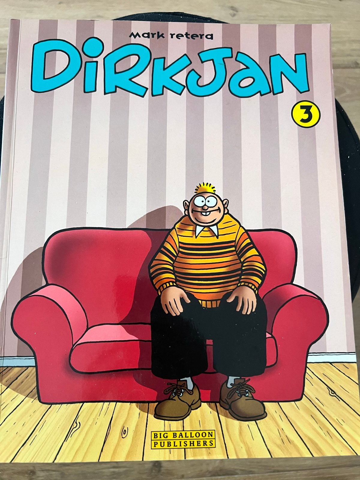 DirkJan 3 - Stripboek van Mark Retera Big Balloon, Boeken, Eén stripboek, Ophalen of Verzenden, Gelezen