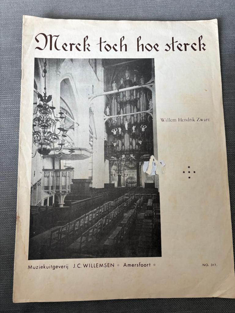 Merck toch hoe sterck van WH Zwart, Ophalen of Verzenden, Zo goed als nieuw, Artiest of Componist, Populair