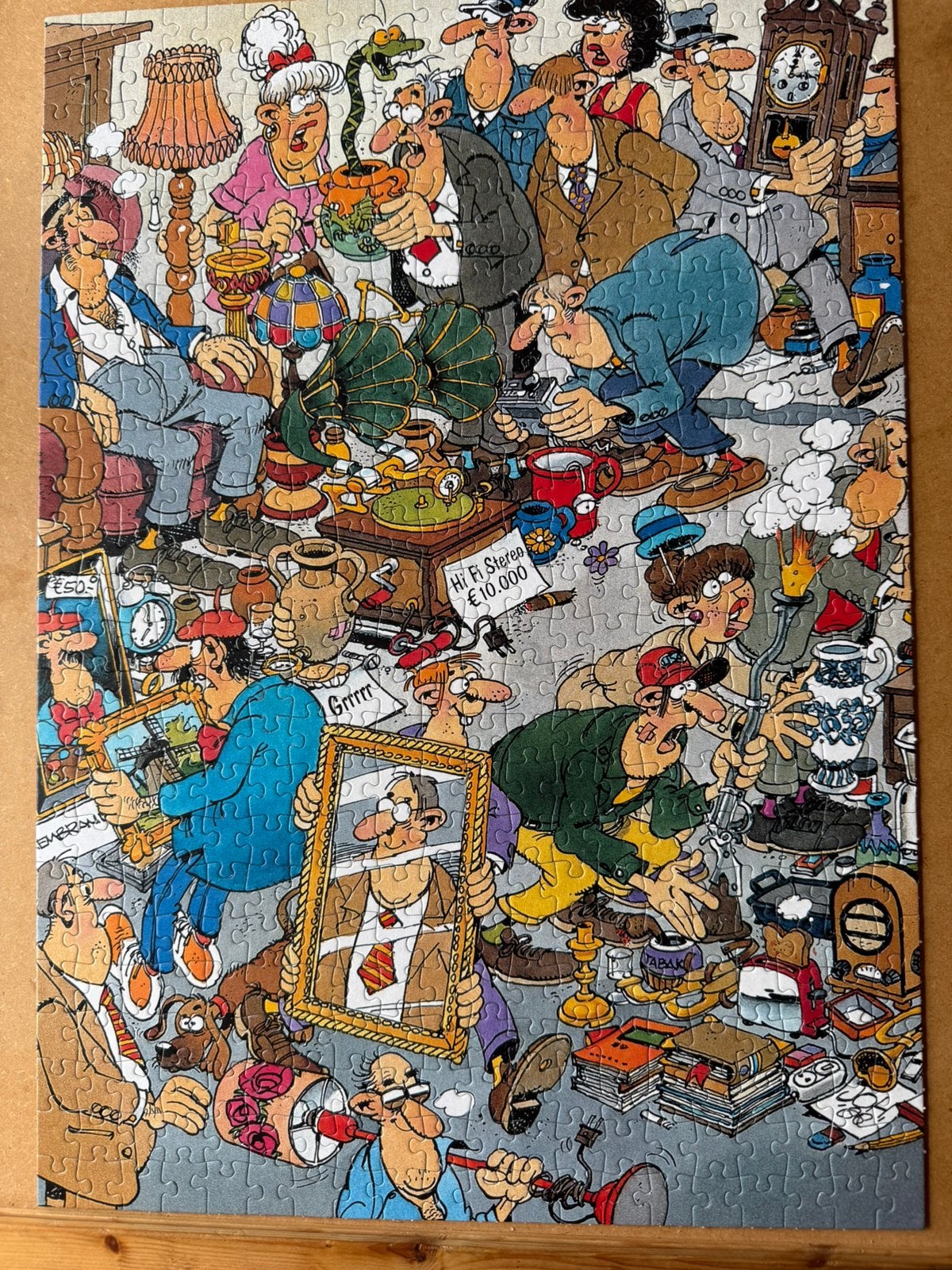 JVH 500 stukjes Flea Market, Ophalen of Verzenden, 500 t/m 1500 stukjes, Zo goed als nieuw