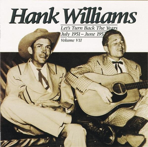 CD Hank Williams - Vol.VII: Let's turn back the years, Ophalen, Gebruikt