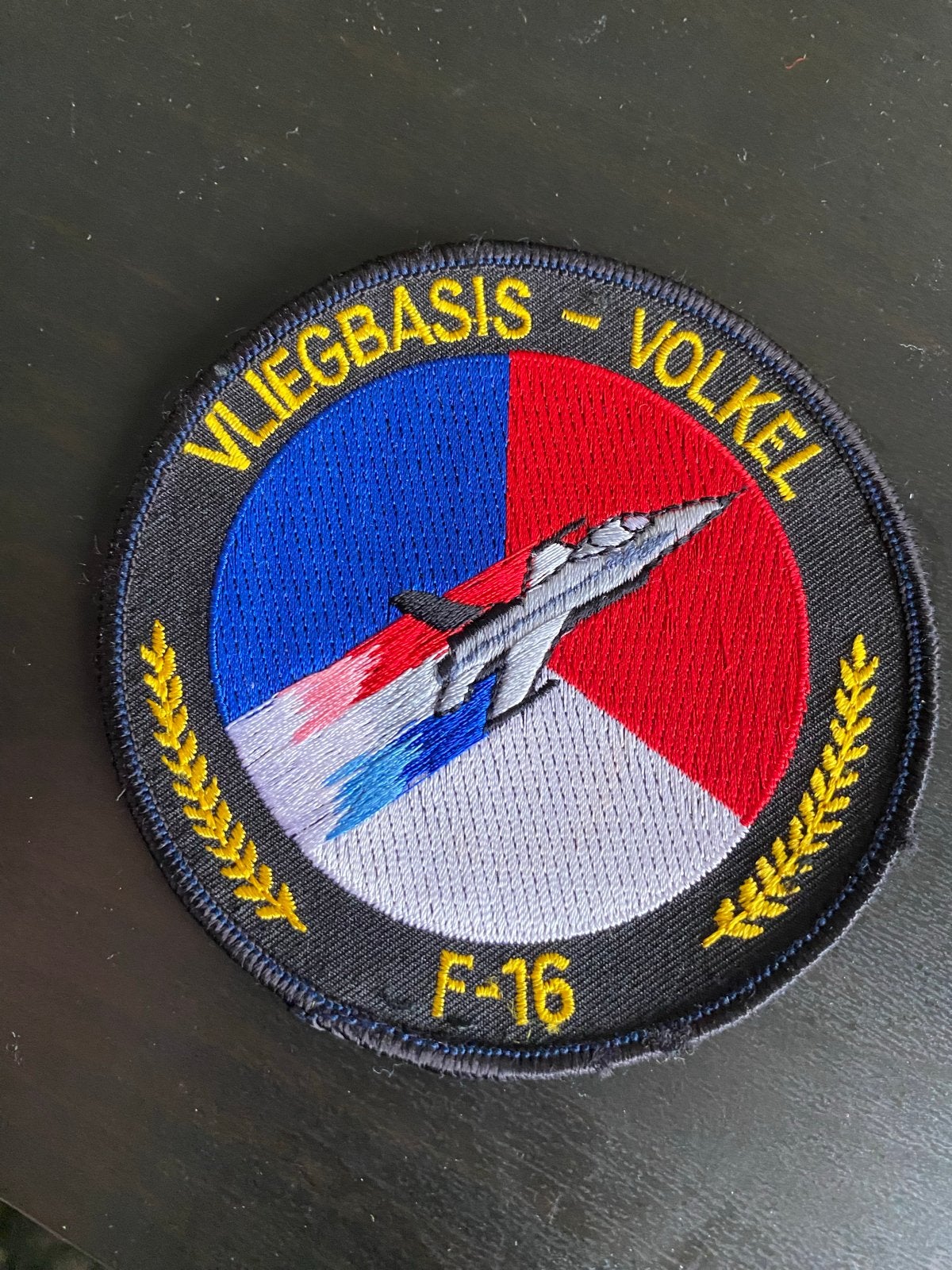Vliegbasis Volkel F-16 Patch, Ophalen of Verzenden, Zo goed als nieuw