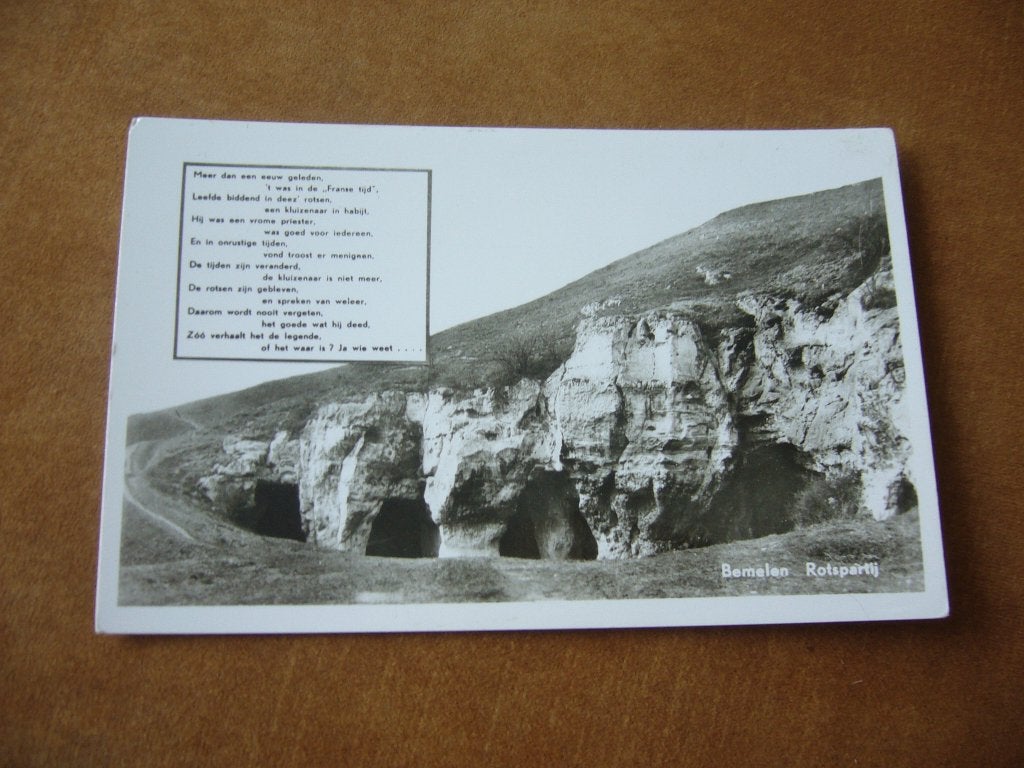 BEMELEN  =  ROTSPARTIJ, Ophalen of Verzenden, 1940 tot 1960, Ongelopen