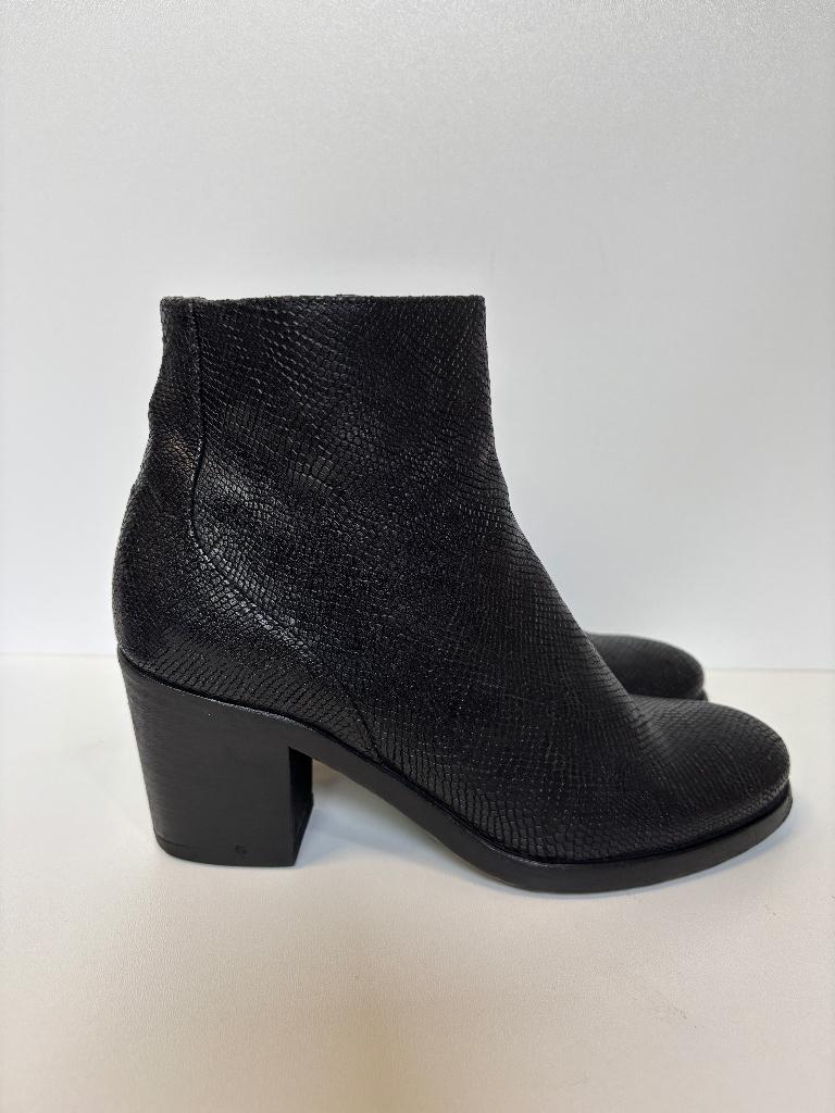 PANTANETTI Zwart leer enkellaarzen boots  Maat 37, Kleding | Dames, Schoenen, Zwart, Lage of Enkellaarzen, Ophalen of Verzenden