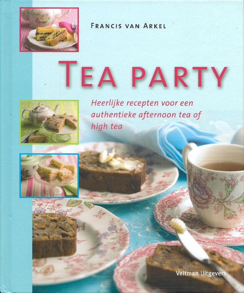 BOEKWERK TEAY PARTY ., Taart, Gebak en Desserts, Ophalen of Verzenden, Europa, Nieuw