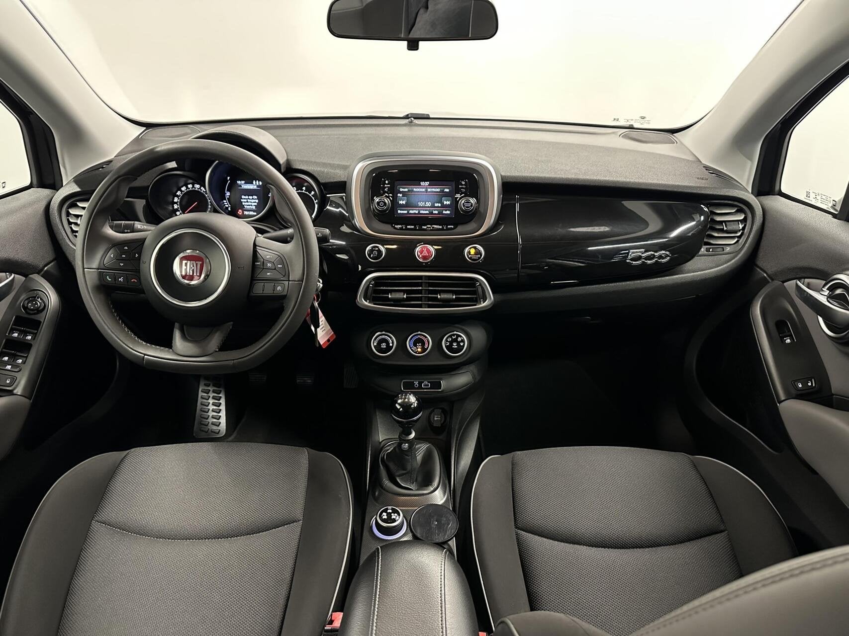 Fiat 500 X 1.4 Turbo MultiAir Lounge TREKHAAK CRUISE LM 7800, Auto's, Voorwielaandrijving, Stof, Gebruikt, 4 cilinders