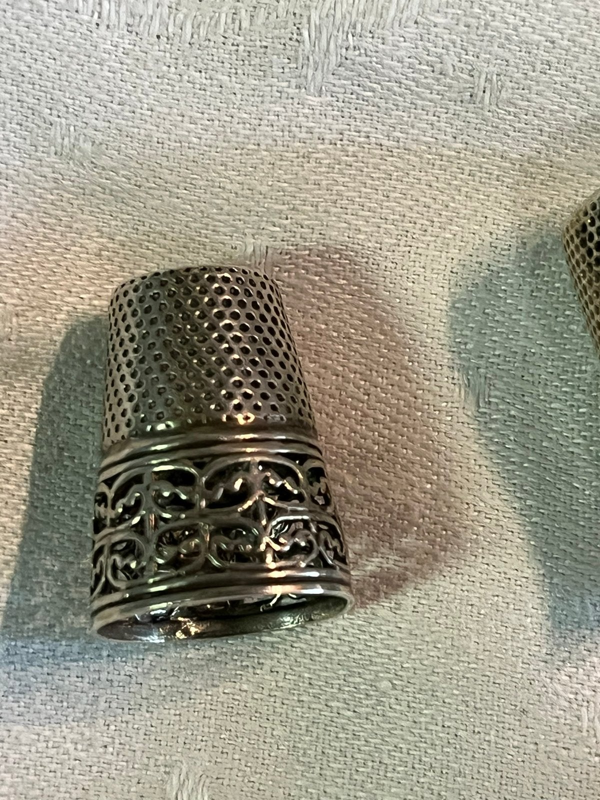 20 Zilveren Vingerhoedjes - Allen Gekeurd, Ophalen of Verzenden, Gebruikt, Zilver, Reliëf