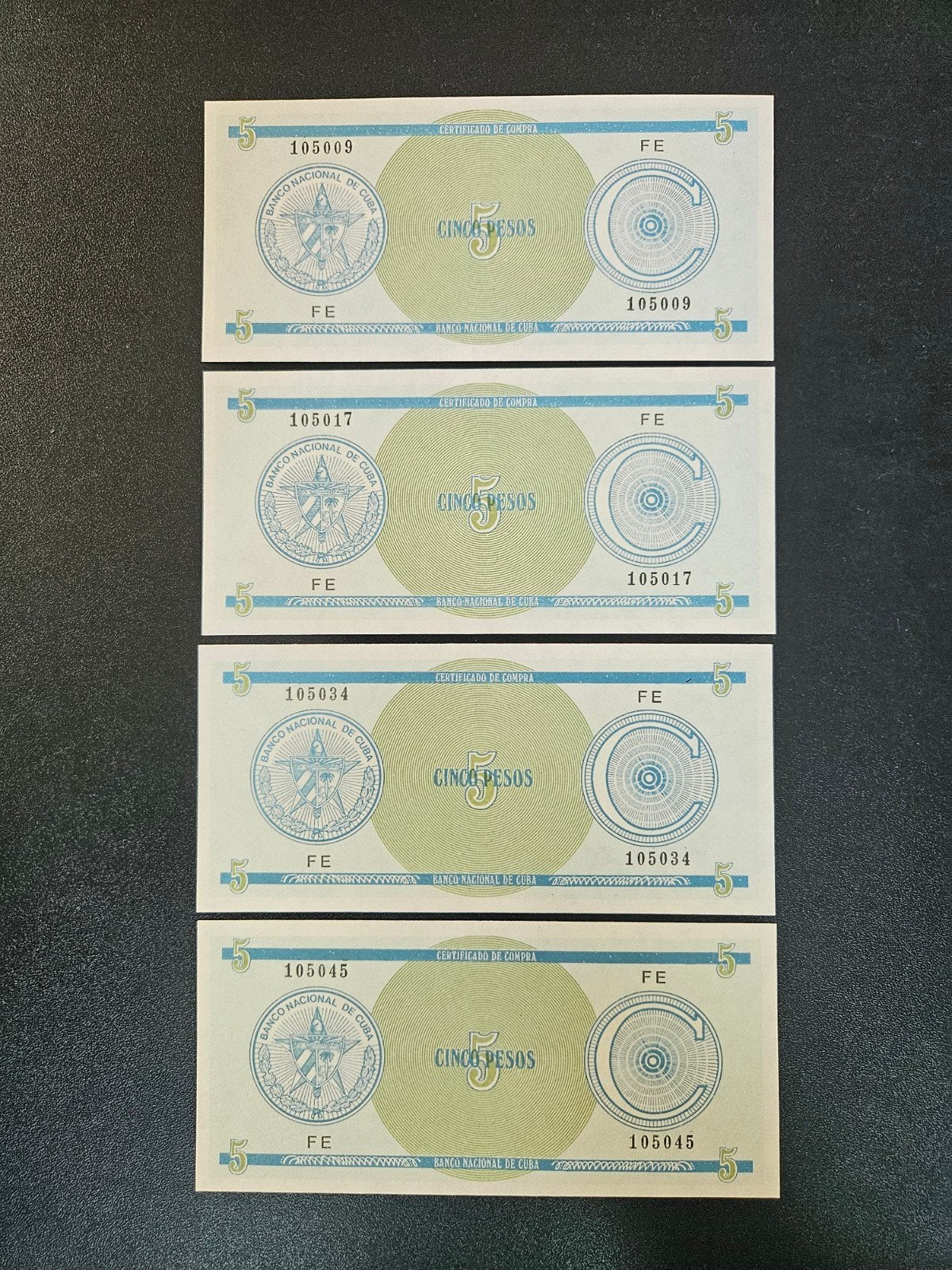 Cuba pick FX13(1) ND UNC per stuk, Postzegels en Munten, Bankbiljetten | Amerika, Ophalen of Verzenden, Midden-Amerika, Los biljet
