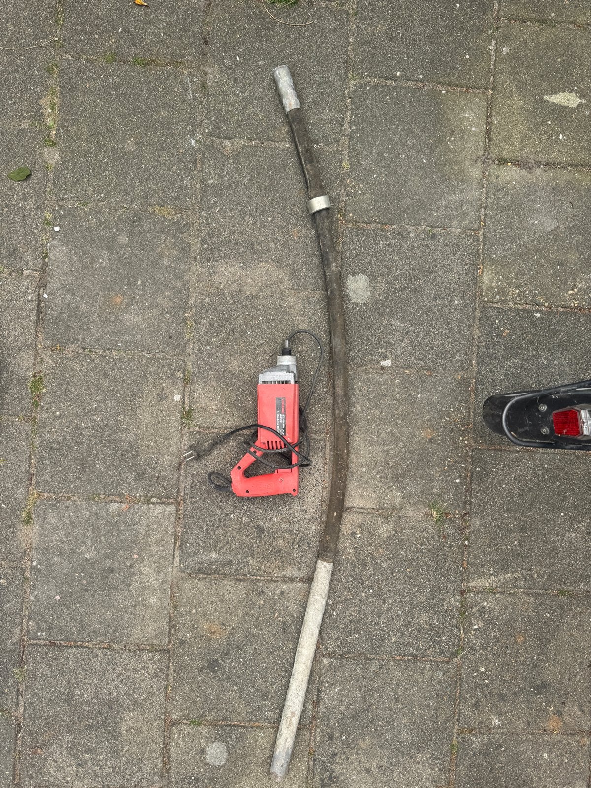Betonvibrator 750W - Voor professioneel gebruik, Ophalen, Gebruikt