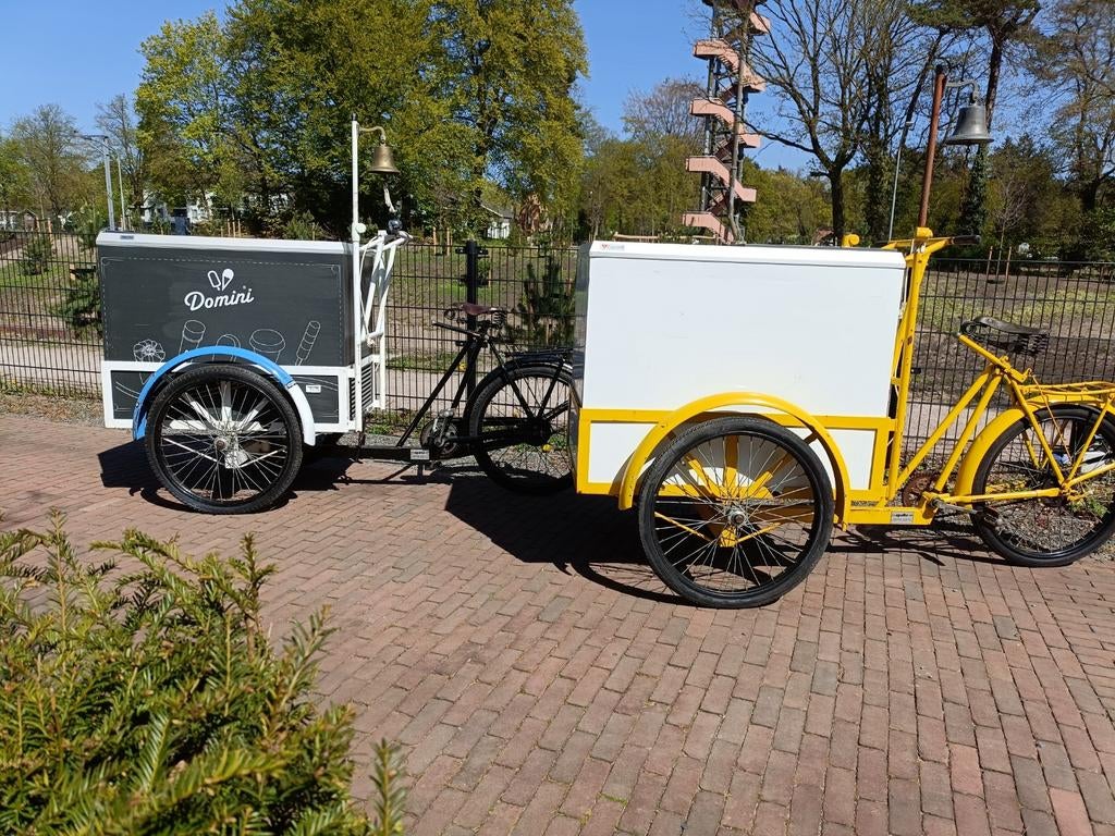 Ijsfiets/ijskar te huur, Fietsen en Brommers, Fietsen | Bakfietsen, Ophalen of Verzenden, 1 kind