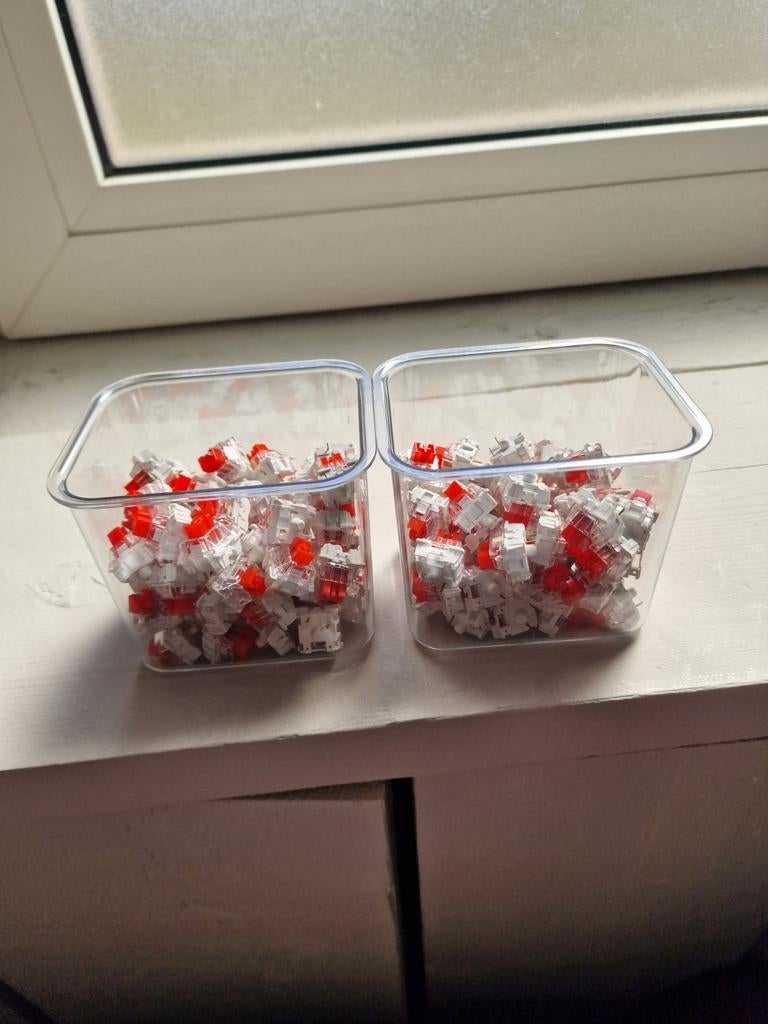 Redragon switches, 116 stuks, Computers en Software, Ophalen of Verzenden, Zo goed als nieuw, Redragon, Gaming toetsenbord