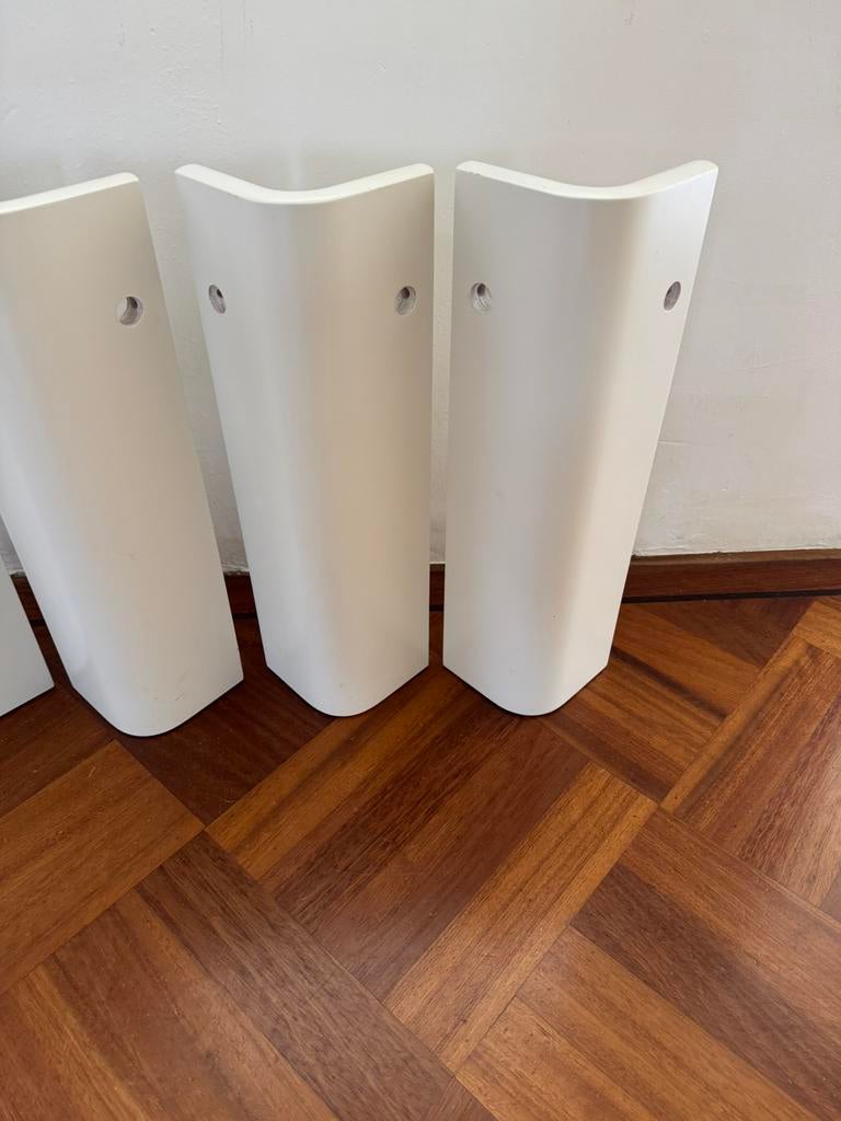 Auping auronde poten hoog wit 48 cm, Ophalen of Verzenden, Zo goed als nieuw