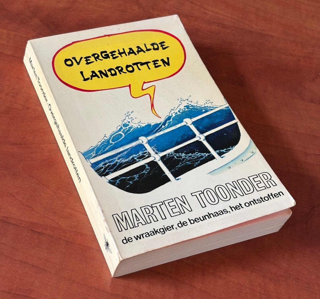 Boek: Overgehaalde Landrotten – Marten Toonder, Boeken, Stripboeken, Gelezen, Marten Toonder, Eén stripboek, Ophalen of Verzenden
