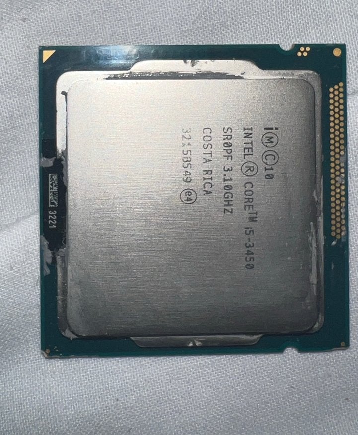 Intel i5 3450, Computers en Software, Processors, Ophalen, Zo goed als nieuw, 4-core, 3 tot 4 Ghz