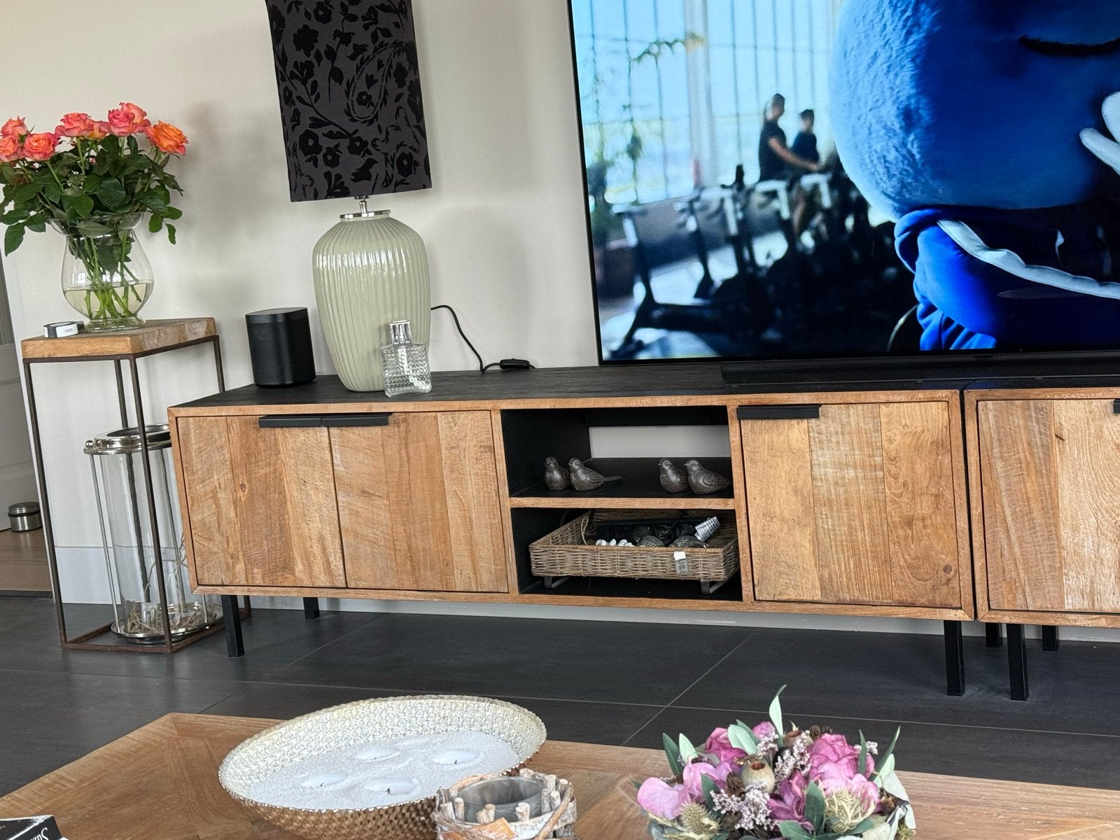 Dressoir Troubadour 150x40 cm - Zo goed als nieuw, Huis en Inrichting, Kasten | Televisiemeubels, Ophalen, 100 tot 150 cm, Zo goed als nieuw
