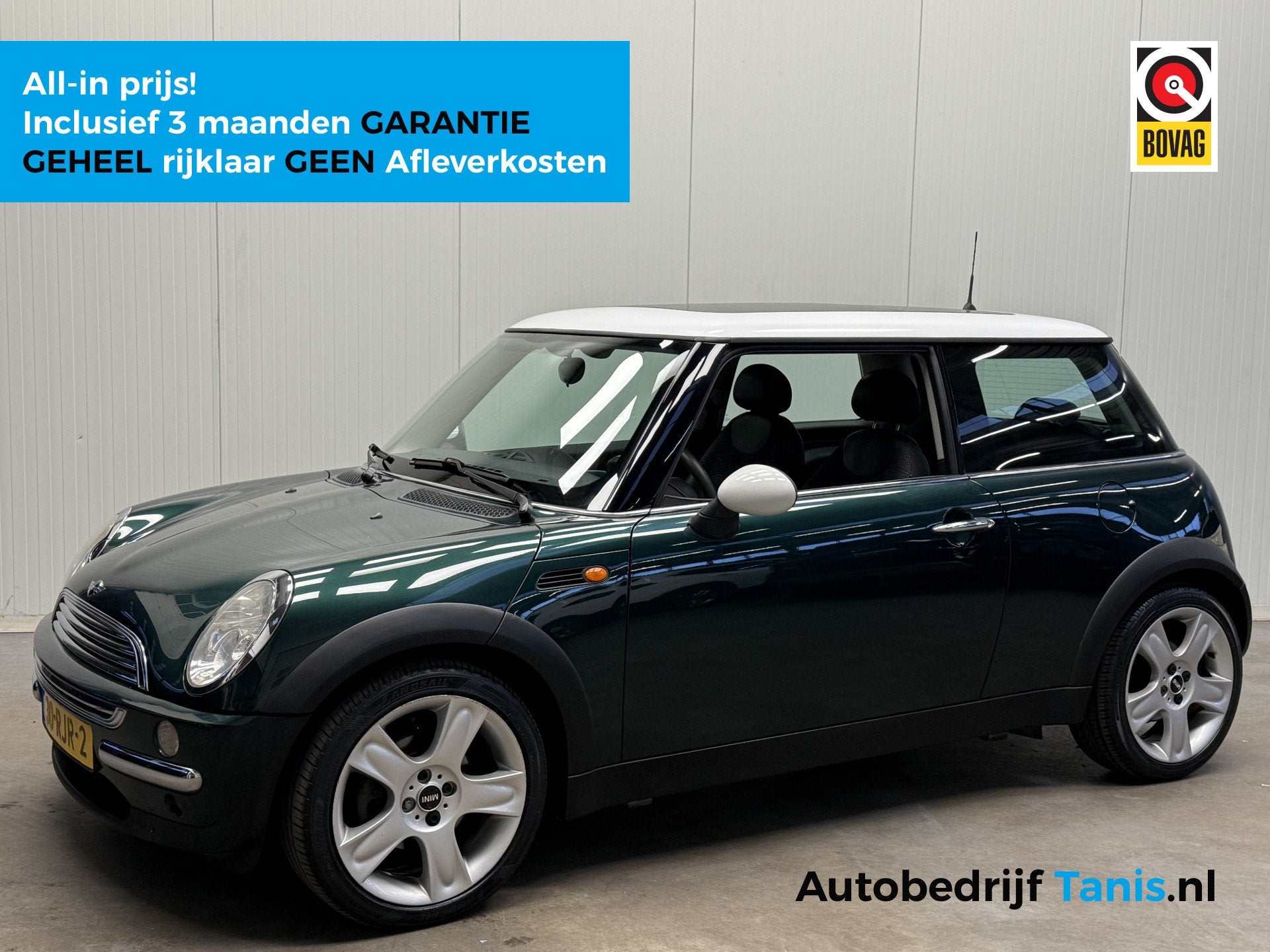 MINI Mini 1.6 One Salt PANORAMADAK-LEDER-LMV (bj 2003), Voorwielaandrijving, 15 km/l, Gebruikt, Huisgarantie