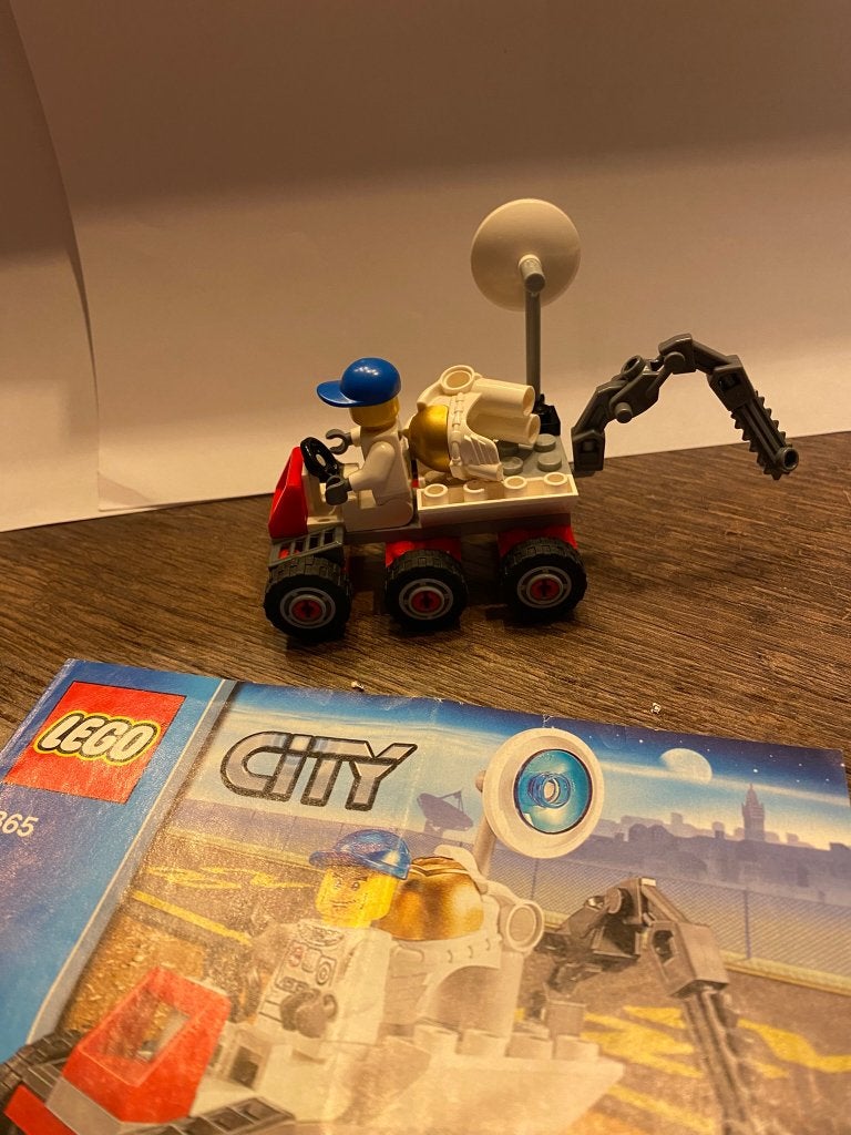 LEGO 3365 – Ruimteschip maanbuggy, Lego, Ophalen of Verzenden, Zo goed als nieuw, Compleet