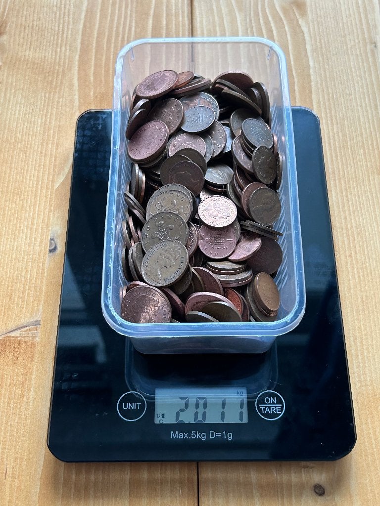 2kg Pence munten (22 kilo beschikbaar), Postzegels en Munten, Ophalen of Verzenden, Vóór koninkrijk