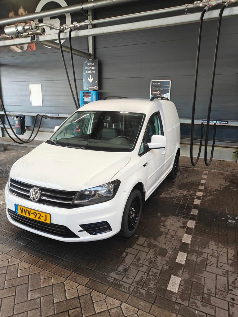 Volkswagen Caddy Marge! TDI met BMT L1h1 DSG 2016 Wit, Stof, Euro 6, 4 cilinders, Volkswagen