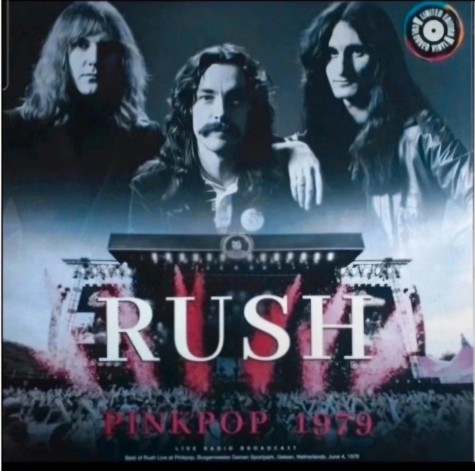Rush, Pinkpop 1979, LP, Geseald, Ophalen of Verzenden, 12 inch