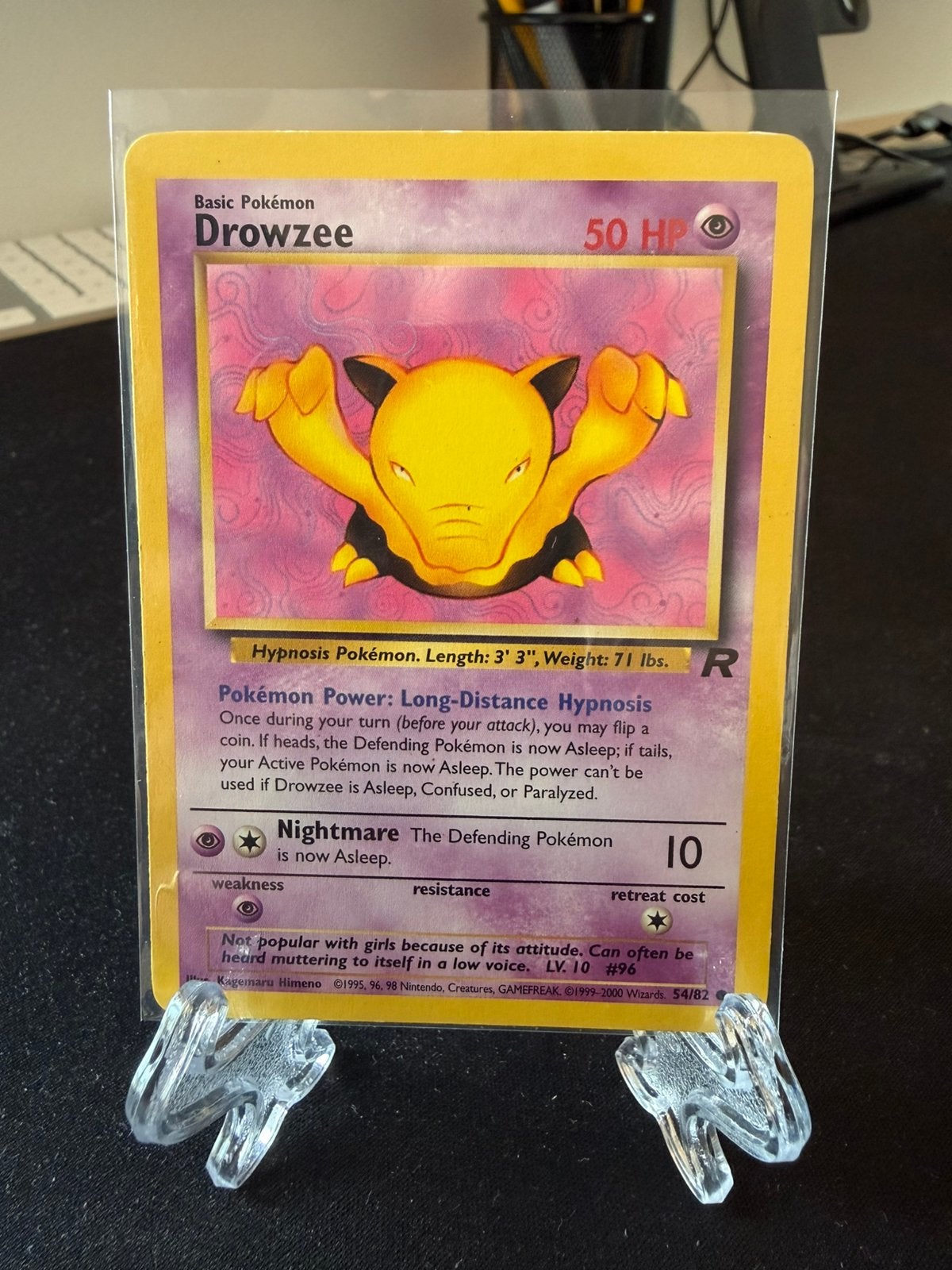 Drowzee (TR 54), Ophalen of Verzenden, Gebruikt, Losse kaart