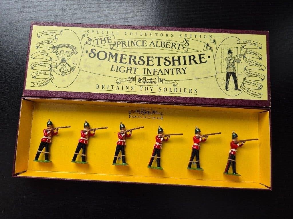 Soldaatjes William Britains set 8804, Ophalen of Verzenden, Gebruikt