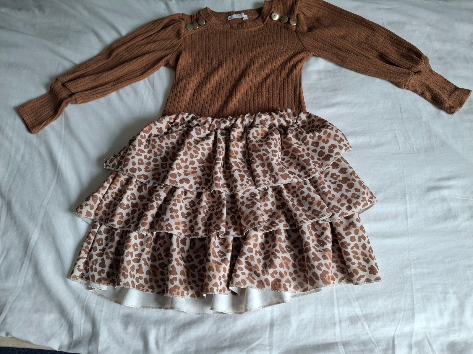 winterstelletje voor meisje, Kinderen en Baby's, Kinderkleding | Maat 128, Ophalen of Verzenden, Gebruikt, Meisje, Trui of Vest