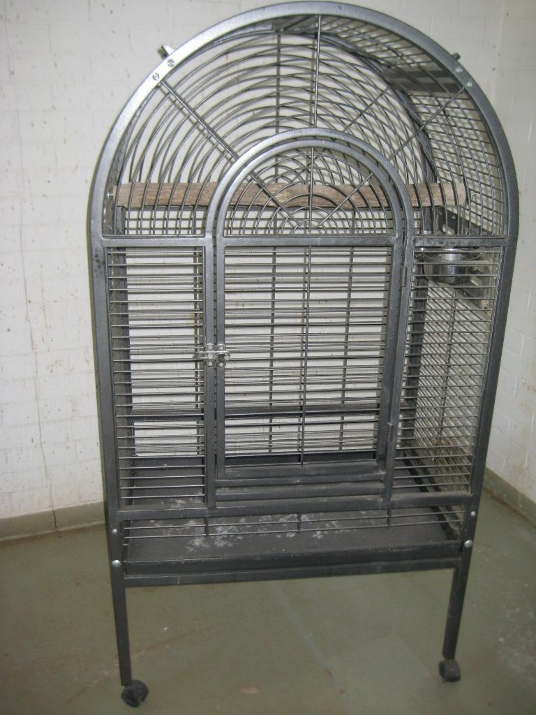 papegaaienkooi, Ophalen, Gebruikt, Metaal, Vogelkooi