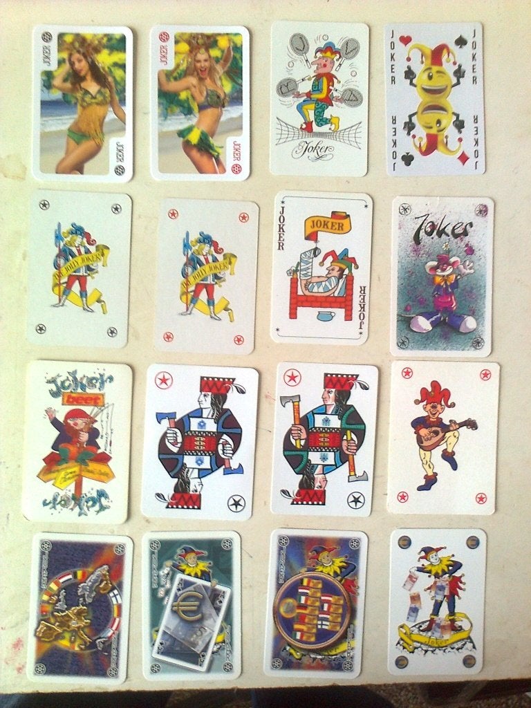 Jokers   D  8 u, Verzamelen, Speelkaarten, Jokers en Kwartetten, Ophalen of Verzenden, Zo goed als nieuw, Joker(s)