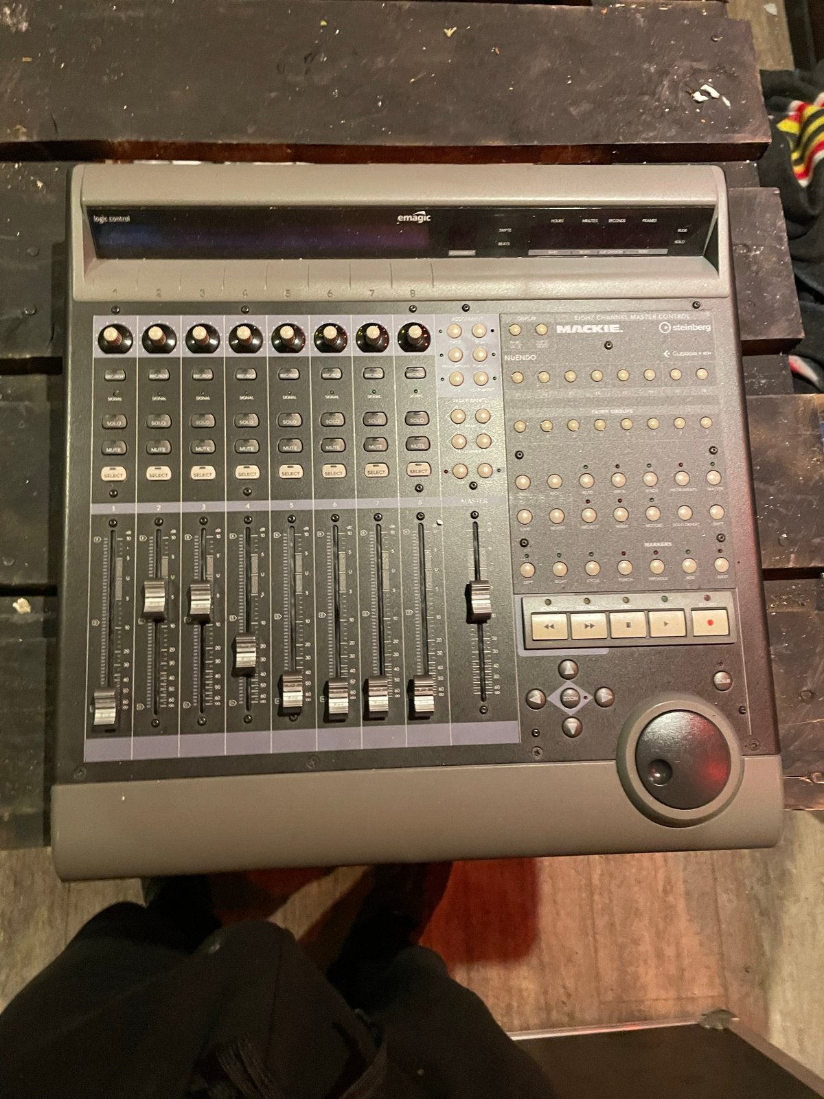 Mackie Logic Control - DAW Controller zonder voeding, Ophalen of Verzenden, Gebruikt, 5 tot 10 kanalen