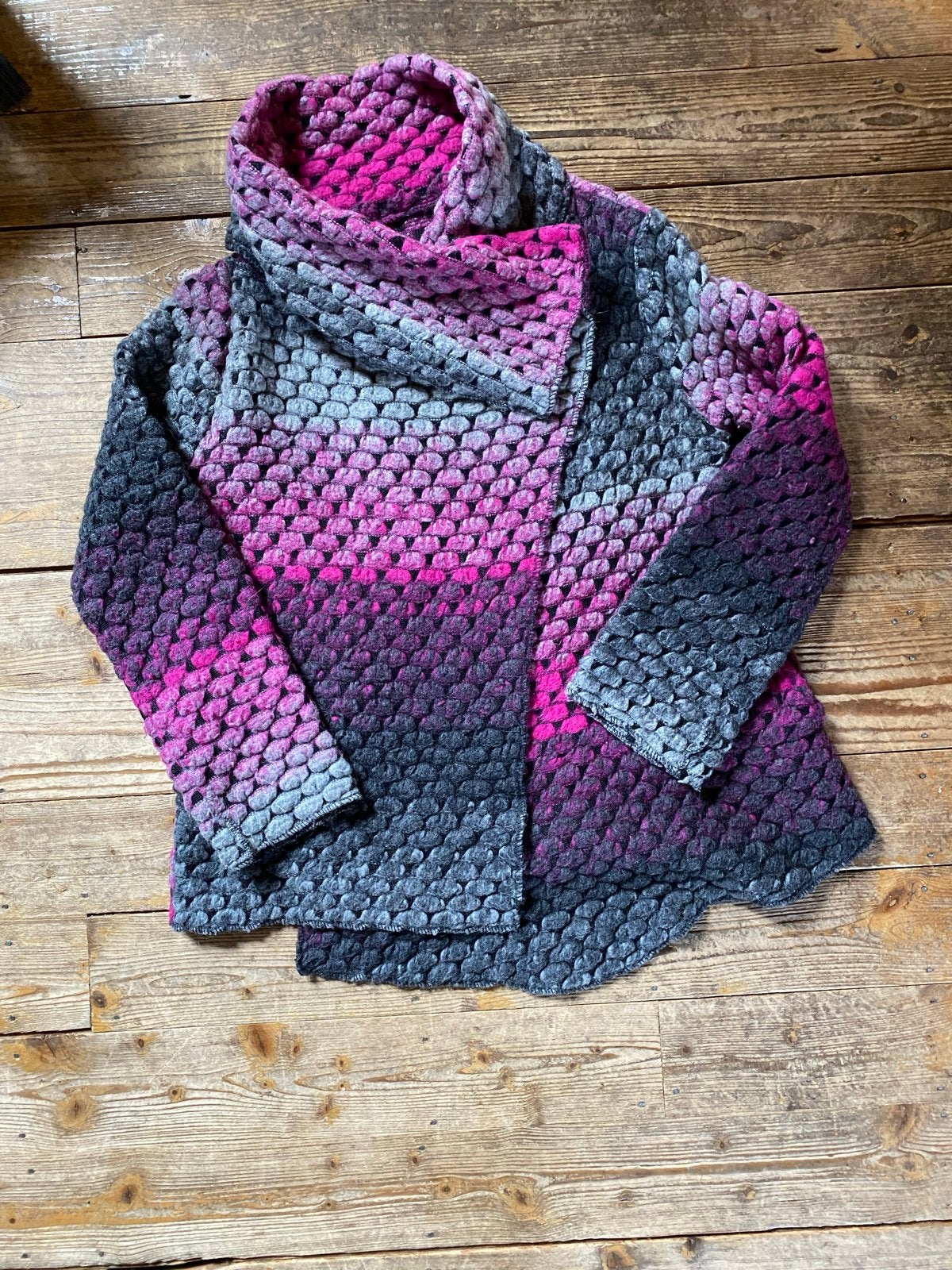 Vilt trui/vest met col XL, Kleding | Dames, Ophalen, Zo goed als nieuw