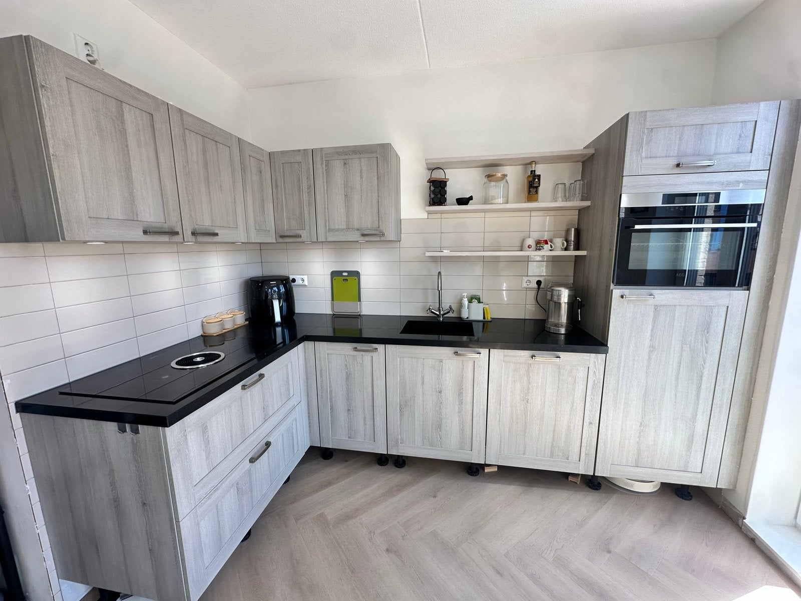 Complete BRUGMAN hoekkeuken met apparatuur, Huis en Inrichting, Keuken | Complete keukens, Ophalen, Gebruikt, Overige materialen
