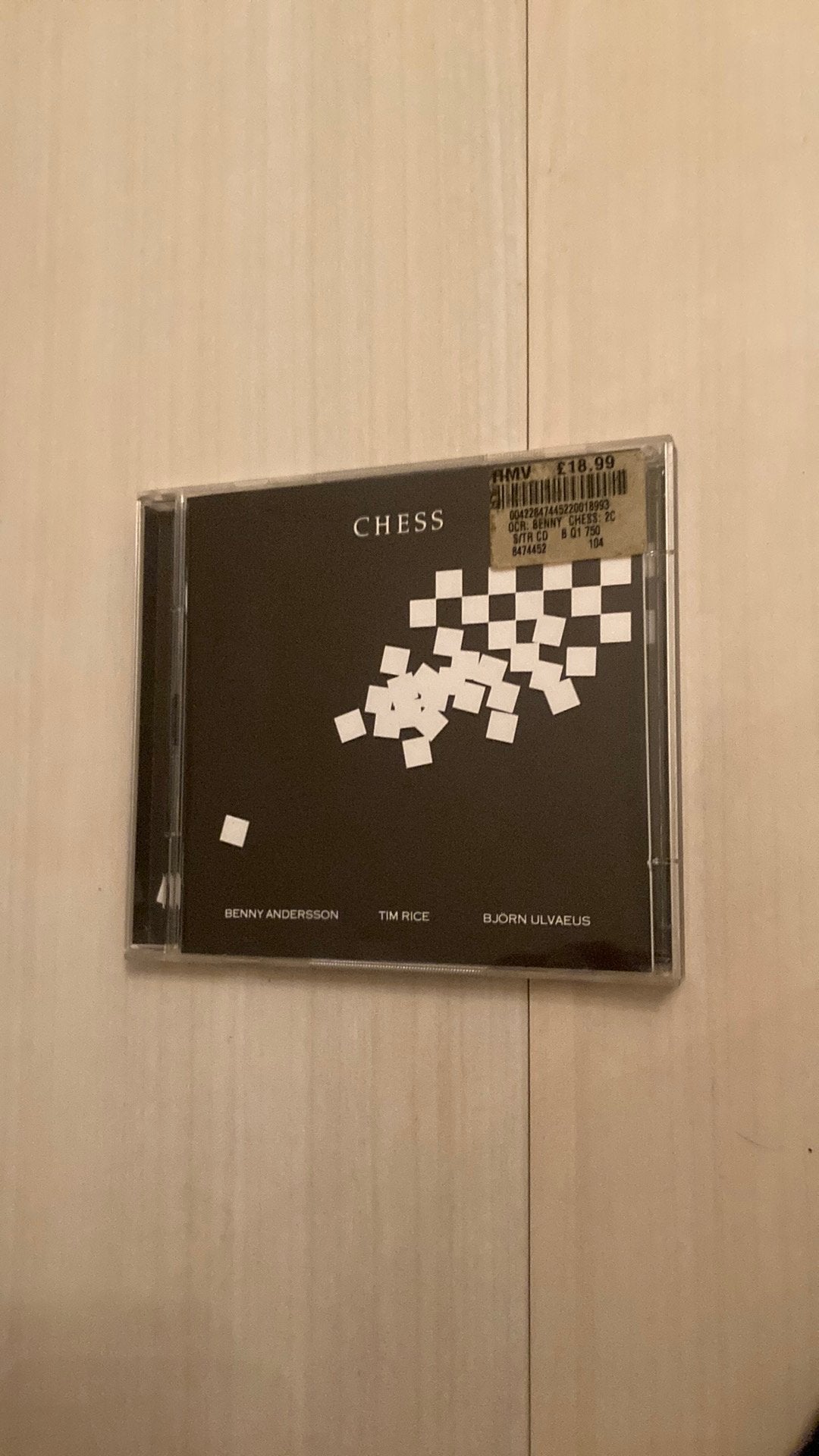 Chess 2-cd - Benny Anderson Time Rice Björn Ulvaeus(musical), Musical, Ophalen of Verzenden, Gebruikt