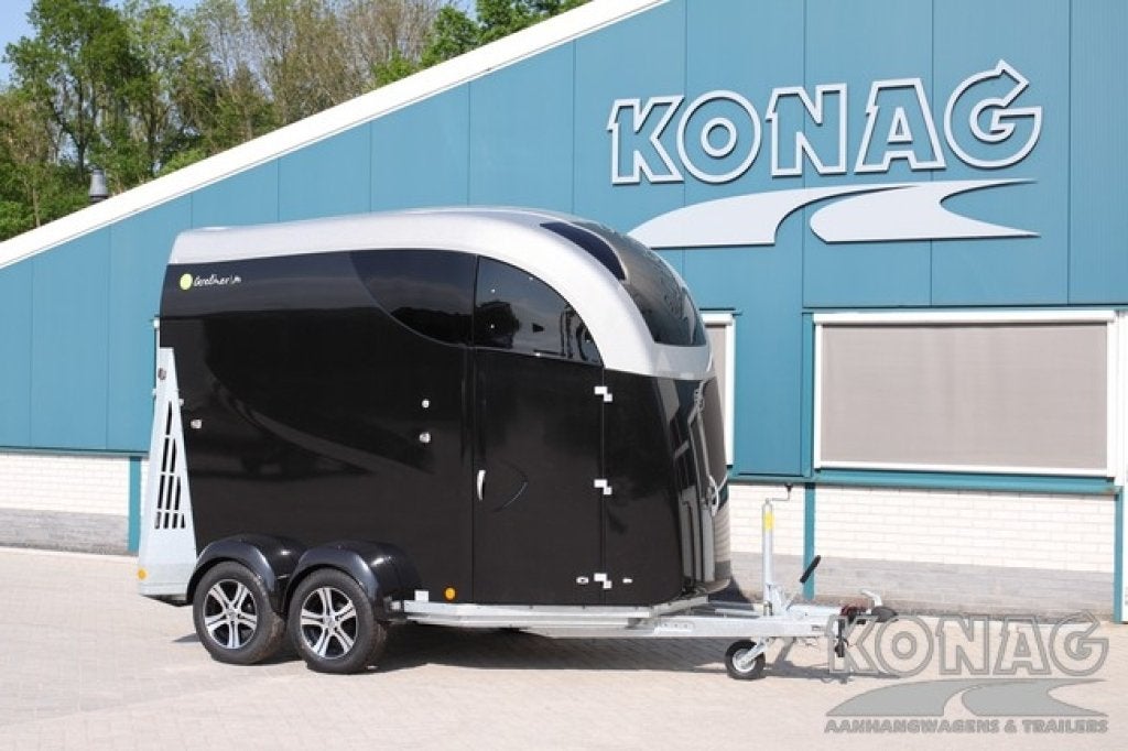 Prachtige Bucker Careliner M 2 paardstrailer by Konag, Nieuw, Overige typen