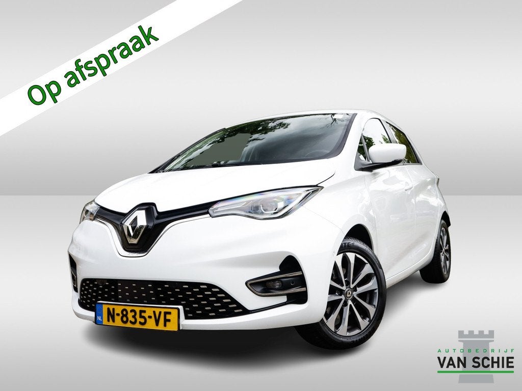 Renault ZOE R135 Intens 52 kWh 3-Fase 1e-Eig. & Dealer-Onder, Auto's, Renault, 12 maanden, 136 pk, Gebruikt, Zwart
