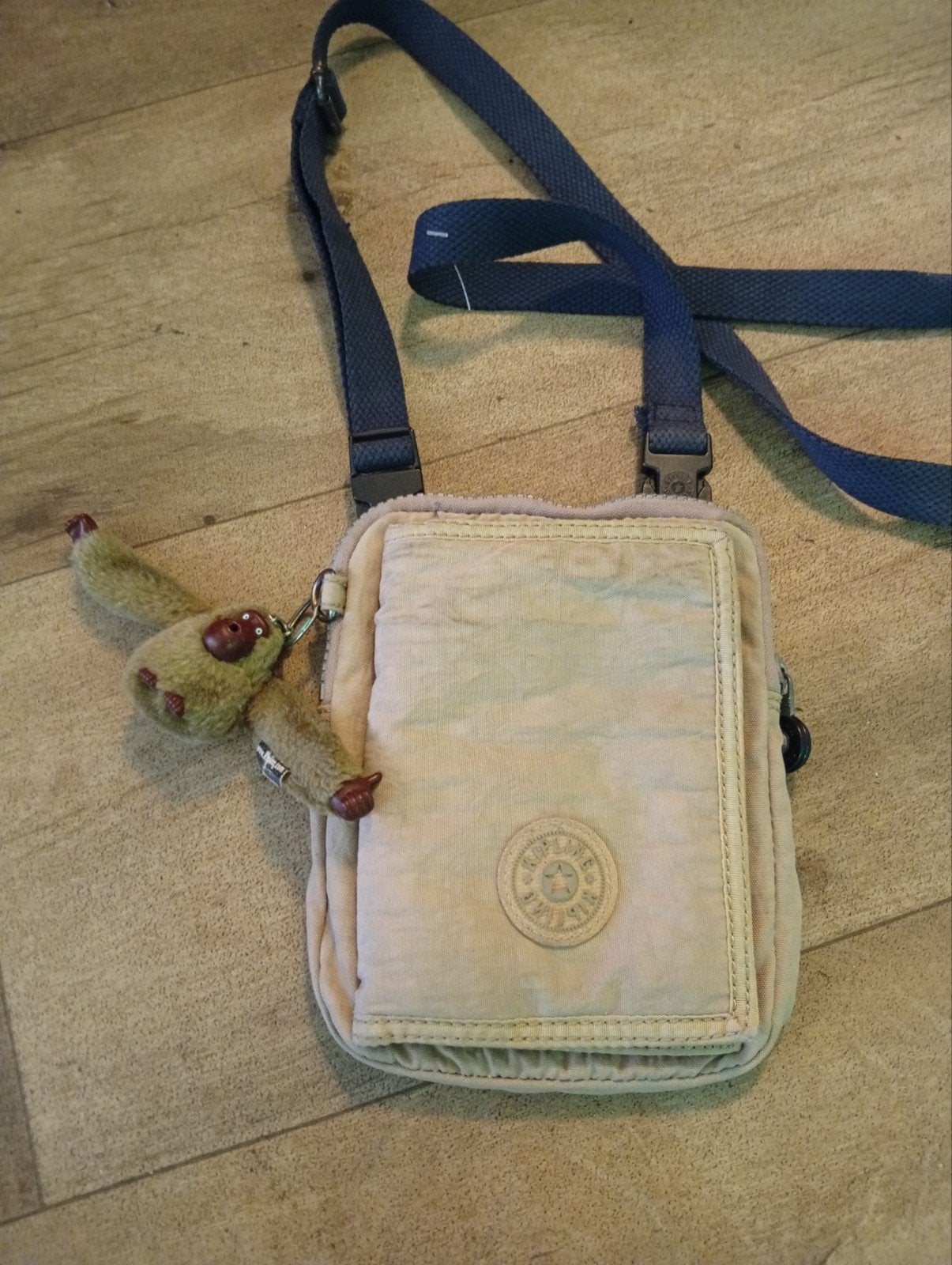 Kipling Schoudertasje - Beige/Lichtbruin, Ophalen of Verzenden